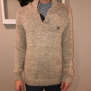 Chaps mock neck sweater